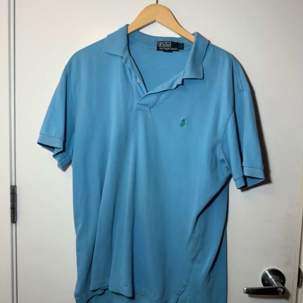 Polo by Ralph Lauren Light Blue Polo Shirt
